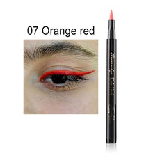 Load image into Gallery viewer, Colorful Seal Stamp Liquid Eyeliner Pen Waterproof Fast Dry Black Eye Liner Pencil