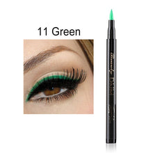 Load image into Gallery viewer, Colorful Seal Stamp Liquid Eyeliner Pen Waterproof Fast Dry Black Eye Liner Pencil