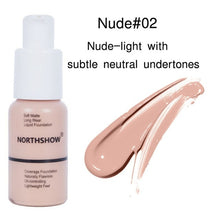 Load image into Gallery viewer, PHOERA Soft Matte Long Wear Foundation Liquid Face Makeup Coverage Foundation Naturally Concealer Oil-controling Lightfeel Cream