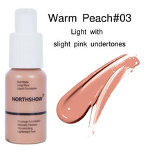 Load image into Gallery viewer, PHOERA Soft Matte Long Wear Foundation Liquid Face Makeup Coverage Foundation Naturally Concealer Oil-controling Lightfeel Cream