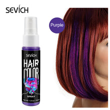 Load image into Gallery viewer, Sevich 30ml One-off Liquid Spray Hair Dye 5 Colors Temporary Non-toxic DIY Hair Color Washable One-time Hair Dye