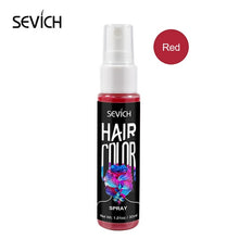 Load image into Gallery viewer, Sevich 30ml One-off Liquid Spray Hair Dye 5 Colors Temporary Non-toxic DIY Hair Color Washable One-time Hair Dye