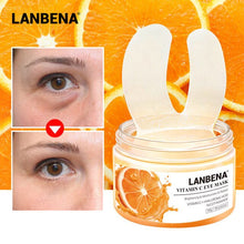 Load image into Gallery viewer, 50PCS Vitamin C Anti-aging Firming Eye Mask Hydrating Eyes Hyaluronic Acid Dark Circles Moisture Eye Patch Skin Care Drop ship