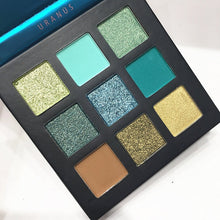 Load image into Gallery viewer, 9 Color Yellow Beauty Glazed Makeup Eyeshadow Pallete Makeup Brushes Shimmer Pigmented Eye Shadow Palette Make Up Palette