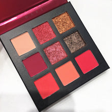 Load image into Gallery viewer, 9 Color Yellow Beauty Glazed Makeup Eyeshadow Pallete Makeup Brushes Shimmer Pigmented Eye Shadow Palette Make Up Palette