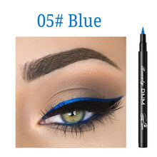 Load image into Gallery viewer, Cat Eye Makeup Waterproof Colorful Liquid Eyeliner Pen