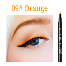 Load image into Gallery viewer, Cat Eye Makeup Waterproof Colorful Liquid Eyeliner Pen