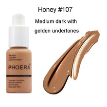 Load image into Gallery viewer, PHOERA Foundation Makeup 10 Colors Liquid Matte Moisturizer Face