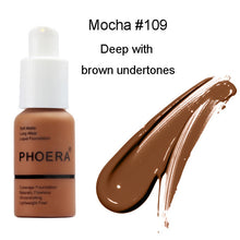 Load image into Gallery viewer, PHOERA Foundation Makeup 10 Colors Liquid Matte Moisturizer Face