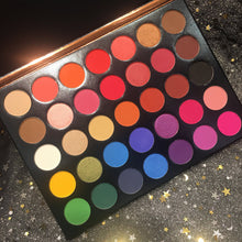 Load image into Gallery viewer, Beauty Glazed eyeshadow palette colorful Eye shadow Palette Glitter Highlighter Shimmer Make up