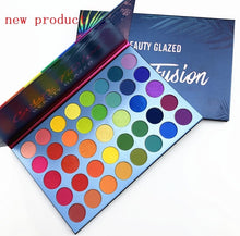 Load image into Gallery viewer, Beauty Glazed eyeshadow palette colorful Eye shadow Palette Glitter Highlighter Shimmer Make up