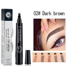 Load image into Gallery viewer, Eye Brow Pencil Waterproof Microblading Eyebrow Tattoo Pen