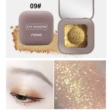 Load image into Gallery viewer, Novo Glitter Eyeshadow Makeup Palette Eye Shadow Palette Shine Polarize Eyeshadow