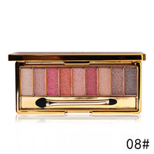Load image into Gallery viewer, Professional Eye Shadow Pallete Makeup 9 Colors Diamond Bright Glitter Shiny Eyeshadow