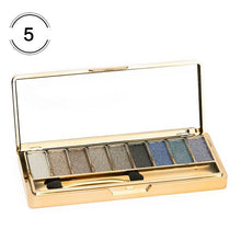 Load image into Gallery viewer, Professional Eye Shadow Pallete Makeup 9 Colors Diamond Bright Glitter Shiny Eyeshadow