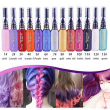 Load image into Gallery viewer, 13 Colors One-off Hair Color Dye Temporary Non-toxic DIY Hair Color