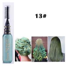 Load image into Gallery viewer, 13 Colors One-off Hair Color Dye Temporary Non-toxic DIY Hair Color