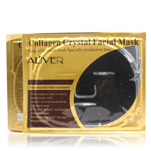 Load image into Gallery viewer, Collagen Crystal Powder Gold Black Face Mask Moisturizing Hydrating Anti Wrinkle Whitening Anti-aging Facial Mask Skin Care