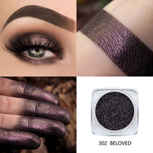 Load image into Gallery viewer, PHOERA Metallic Diamond Single Color Payoff Shimmer Eyeshadow