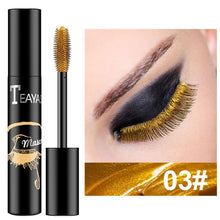 Load image into Gallery viewer, Color Mascara Waterproof Fast Dry Blue Purple Gold Black Curling Lengthening Lengthen Eyelashes Color Mascara TSLM2