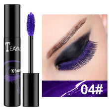 Load image into Gallery viewer, Color Mascara Waterproof Fast Dry Blue Purple Gold Black Curling Lengthening Lengthen Eyelashes Color Mascara TSLM2