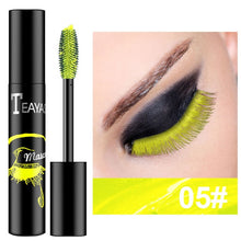 Load image into Gallery viewer, Color Mascara Waterproof Fast Dry Blue Purple Gold Black Curling Lengthening Lengthen Eyelashes Color Mascara TSLM2
