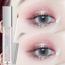 Load image into Gallery viewer, LIquid Eye shadow Pearl light Flash film Brilliant Pearl light Highlight Flash powder Lying silkworm juice
