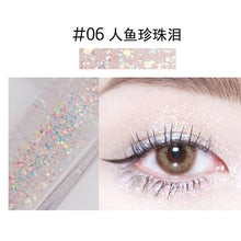 Load image into Gallery viewer, LIquid Eye shadow Pearl light Flash film Brilliant Pearl light Highlight Flash powder Lying silkworm juice
