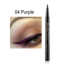 Load image into Gallery viewer, Colorful Seal Stamp Liquid Eyeliner Pen Waterproof Fast Dry Black Eye Liner Pencil
