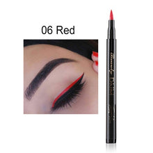 Load image into Gallery viewer, Colorful Seal Stamp Liquid Eyeliner Pen Waterproof Fast Dry Black Eye Liner Pencil
