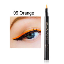 Load image into Gallery viewer, Colorful Seal Stamp Liquid Eyeliner Pen Waterproof Fast Dry Black Eye Liner Pencil
