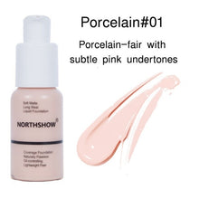 Load image into Gallery viewer, PHOERA Soft Matte Long Wear Foundation Liquid Face Makeup Coverage Foundation Naturally Concealer Oil-controling Lightfeel Cream
