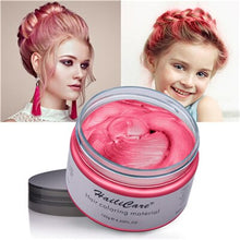 Load image into Gallery viewer, Hair Color Wax Styling Pomade One-time Molding Grandma Grey Fashion Festival Celebrate Coloring Mud Cream 7 Colors Available
