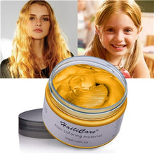 Load image into Gallery viewer, Hair Color Wax Styling Pomade One-time Molding Grandma Grey Fashion Festival Celebrate Coloring Mud Cream 7 Colors Available
