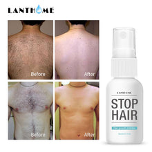 Load image into Gallery viewer, Prevents Hair Growth Inhibitor Spray after Hair Removal Use Whole Body Leg Body Armpit Facial Depilation Essence Liquid TSLM1
