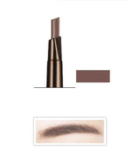 Load image into Gallery viewer, Natural Waterproof Rotating Automatic Triangle Eyebrow Pencil With Brush

