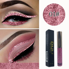 Load image into Gallery viewer, DNM 16 Shining Sequins Colors Eyeliner Liquid Quick-drying Waterproof Anti-sweat Eyeliner Pen
