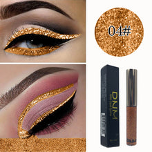 Load image into Gallery viewer, DNM 16 Shining Sequins Colors Eyeliner Liquid Quick-drying Waterproof Anti-sweat Eyeliner Pen
