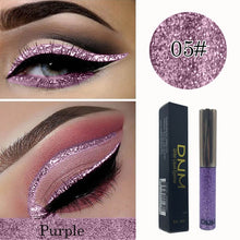 Load image into Gallery viewer, DNM 16 Shining Sequins Colors Eyeliner Liquid Quick-drying Waterproof Anti-sweat Eyeliner Pen
