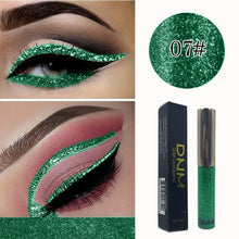 Load image into Gallery viewer, DNM 16 Shining Sequins Colors Eyeliner Liquid Quick-drying Waterproof Anti-sweat Eyeliner Pen
