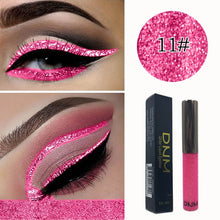 Load image into Gallery viewer, DNM 16 Shining Sequins Colors Eyeliner Liquid Quick-drying Waterproof Anti-sweat Eyeliner Pen
