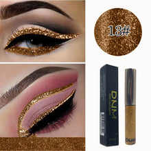Load image into Gallery viewer, DNM 16 Shining Sequins Colors Eyeliner Liquid Quick-drying Waterproof Anti-sweat Eyeliner Pen
