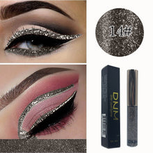 Load image into Gallery viewer, DNM 16 Shining Sequins Colors Eyeliner Liquid Quick-drying Waterproof Anti-sweat Eyeliner Pen
