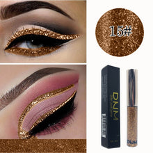 Load image into Gallery viewer, DNM 16 Shining Sequins Colors Eyeliner Liquid Quick-drying Waterproof Anti-sweat Eyeliner Pen
