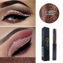 Load image into Gallery viewer, DNM 16 Shining Sequins Colors Eyeliner Liquid Quick-drying Waterproof Anti-sweat Eyeliner Pen
