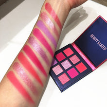 Load image into Gallery viewer, 9 Color Yellow Beauty Glazed Makeup Eyeshadow Pallete Makeup Brushes Shimmer Pigmented Eye Shadow Palette Make Up Palette
