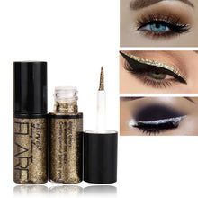 Load image into Gallery viewer, Professional Makeup Silver Rose Gold Color Liquid Glitter Eyeliner
