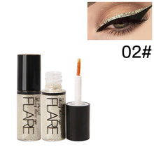 Load image into Gallery viewer, Professional Makeup Silver Rose Gold Color Liquid Glitter Eyeliner
