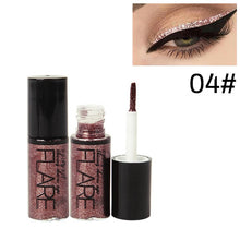 Load image into Gallery viewer, Professional Makeup Silver Rose Gold Color Liquid Glitter Eyeliner
