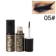 Load image into Gallery viewer, Professional Makeup Silver Rose Gold Color Liquid Glitter Eyeliner

